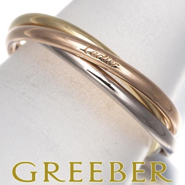 Cartier カルティエ トリニティリング スリーカラー XS 48号 K18YG/WG  