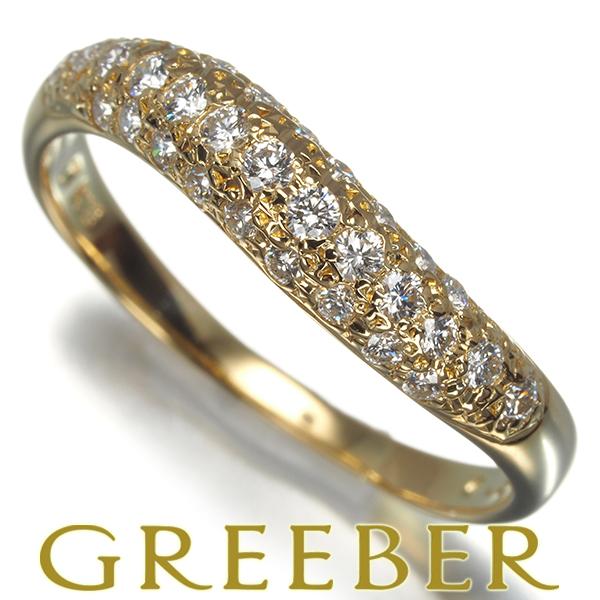 MIKIMOTO ミキモト リング ダイヤ ダイヤモンド 0.34ct パヴェ 12号  