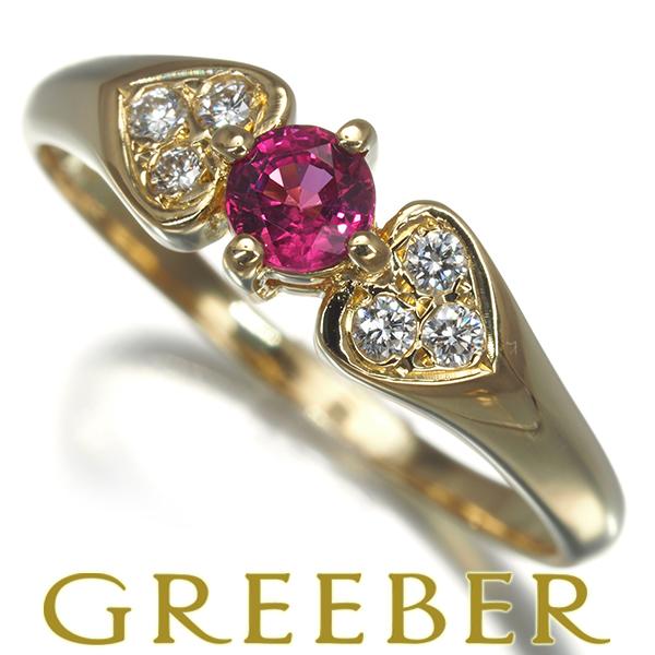 MIKIMOTO ミキモト リング ルビー 0.27ct ダイヤ ダイヤモンド 0.08ct  