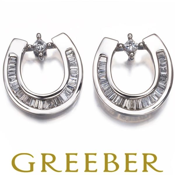 GSTV パヴェダイヤモンドピアスPt950 GSTV PT950 Fカラーダイヤモンド