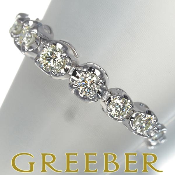 ダイヤ ダイヤモンド 0.35ct チェーン フリーサイズ リング
