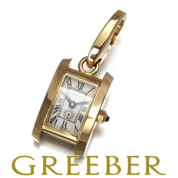 Cartier カルティエ ペンダントトップ サファイア タンク 時計