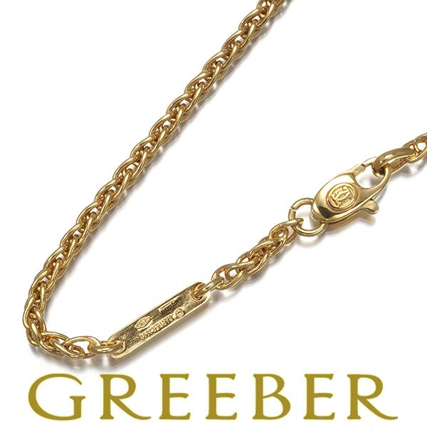 Cartier（カルティエ） チェーンネックレス スパイク 42cm K18YG