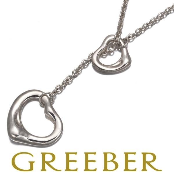 TIFFANY&Co. ティファニー ネックレス ダブルオープンハート 