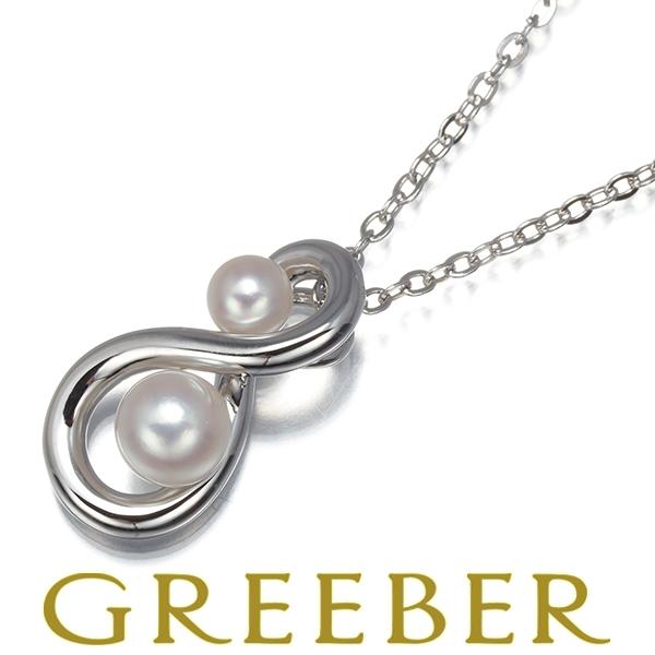 MIKIMOTO ミキモト ネックレス パール 真珠 4.0-5.2mm シルバー