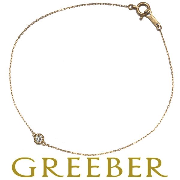 AHKAH（アーカー） ブレスレット ダイヤ ダイヤモンド ティア 一粒