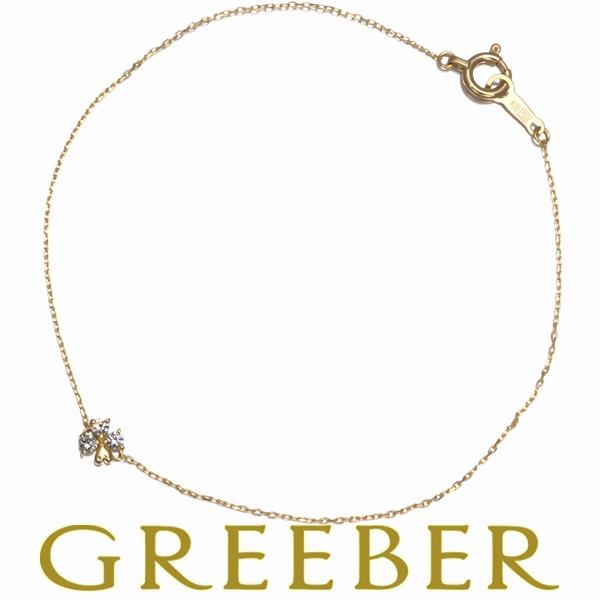 AHKHA アーカー K18 ダイヤ ブレスレット AHKAH（アーカー） ブレスレット ダイヤ ダイヤモンド クローバー