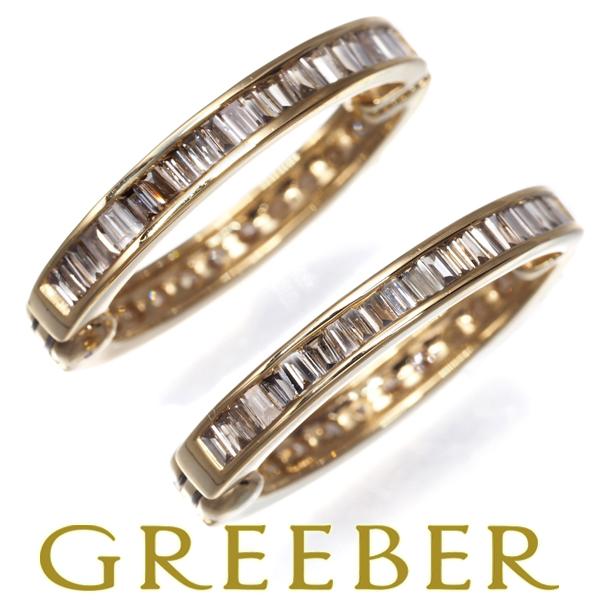 GSTV イヤリング ブラウンダイヤ ダイヤモンド 0.50ct/0.50ct