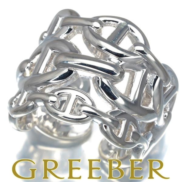 エルメス シェーヌダンクル アンシェネ GM リング 54 シルバー925 楽天市場】エルメス シェーヌダンクル アンシェネ GM #54 リング