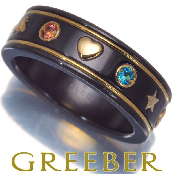 GUCCI（グッチ） リング ジェムストーン アイコン 16号 K18YG