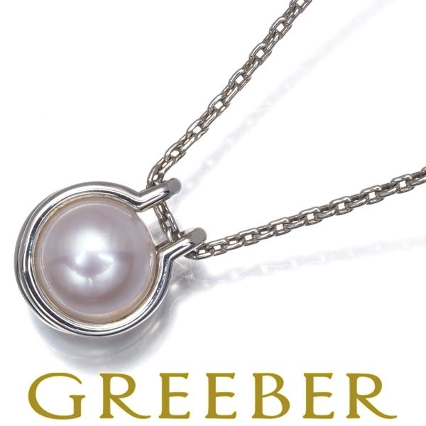 Tiffany & Co. パールネックレス ティファニー ハードウェア パール ロック ネックレス シルバー、9