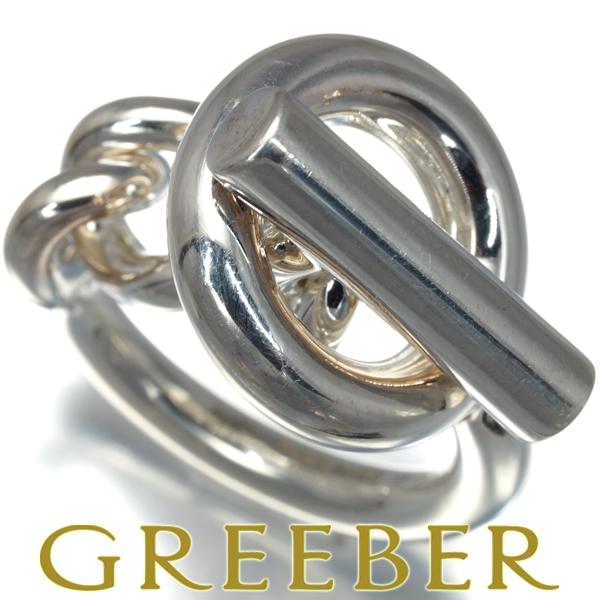 HERMES（エルメス） リング クロワゼット 55号 シルバー 925 指輪 BLJ