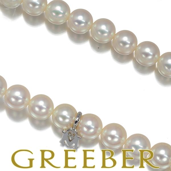 【本日SALE】MIKIMOTO ミキモト シルバー 真珠 デザイン ネックレス MIKIMOTO（ミキモト） ネックレス パール 真珠 6.0-6.5mm シルバー BLJ