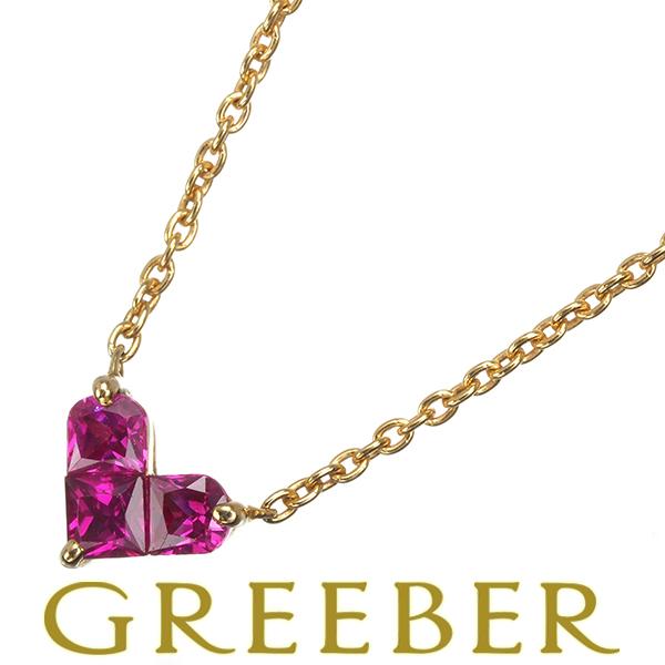 スタージュエリー(ミステリアスハート)シリーズネックレス 0.25ct　Mサイズ MYSTERIOUS HEART DIAMOND NECKLACE 0.25ct(1ZN1108)K18 ネックレス