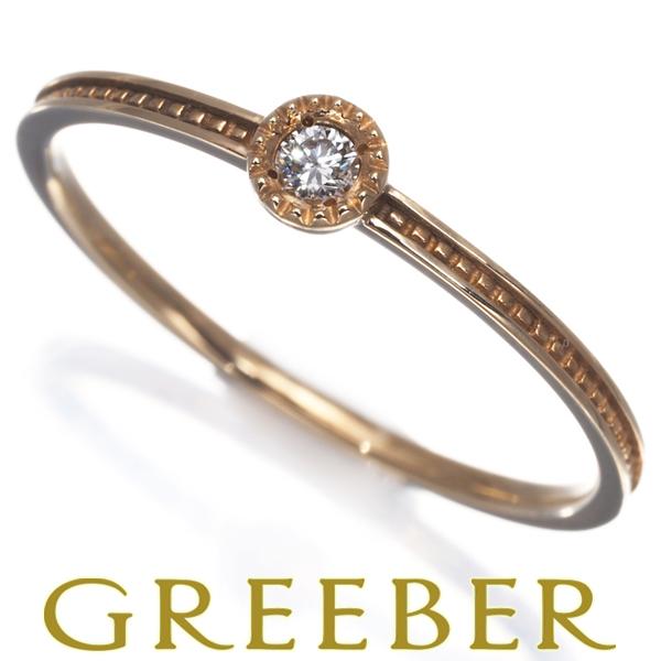ete（エテ） リング ダイヤ ダイヤモンド 0.03ct 一粒 ミルグレイン 11