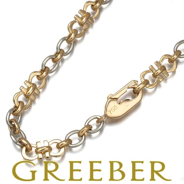 Cartier チェーンネックレス K18YG Cロゴ イエローゴールド Cartier