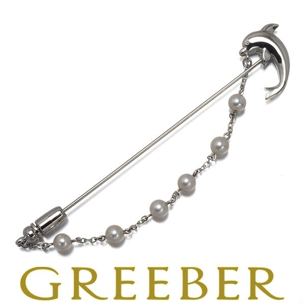 MIKIMOTO（ミキモト） ブローチ ベビーパール 真珠 4.0-4.3mm