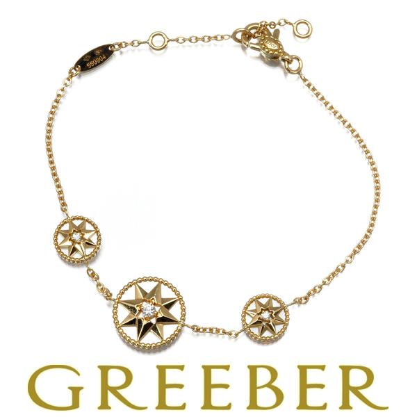 【廃盤】Diorミミウィk18YGブレスレット ダイヤモンドk18ブレスレット Dior ディオール ミミウィ ブレスレット 18金 K18 イエローゴールド