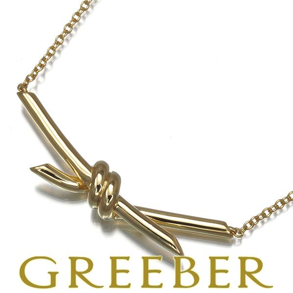 TIFFANY&Co.（ティファニー） ネックレス ノット K18YG BLJ