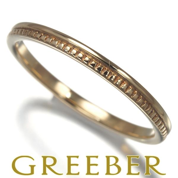 ete（エテ） リング ミルグレイン ピンキー 5号 K10YG 箱 指輪 BLJ