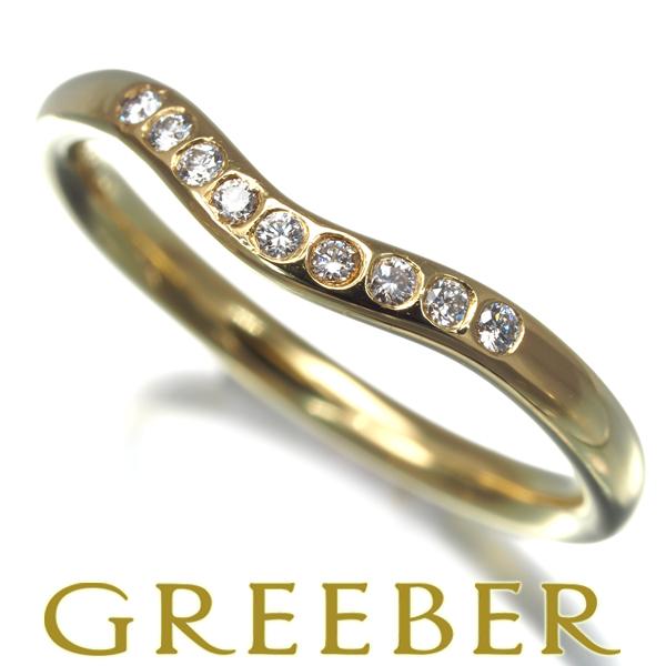 TIFFANY&Co. ティファニー カーブドリング 指輪 ダイヤ 9P TIFFANY&Co.（ティファニー） リング ダイヤ ダイヤモンド カーブド