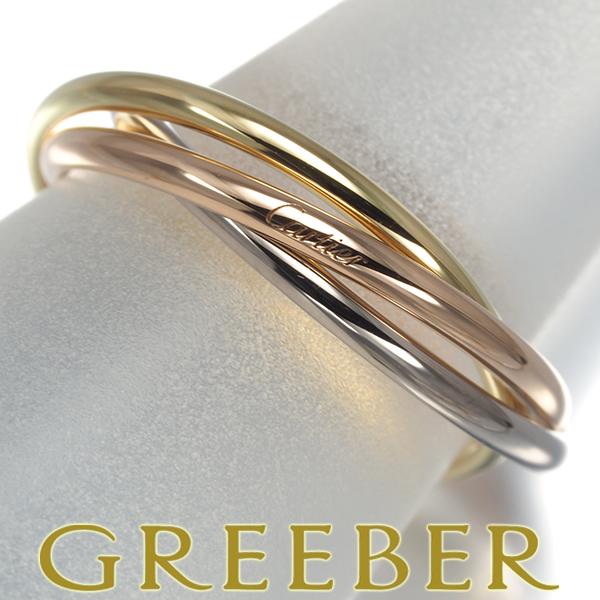 Cartier カルティエ トリニティリング スリーカラー XS 50号 K18YG/WG