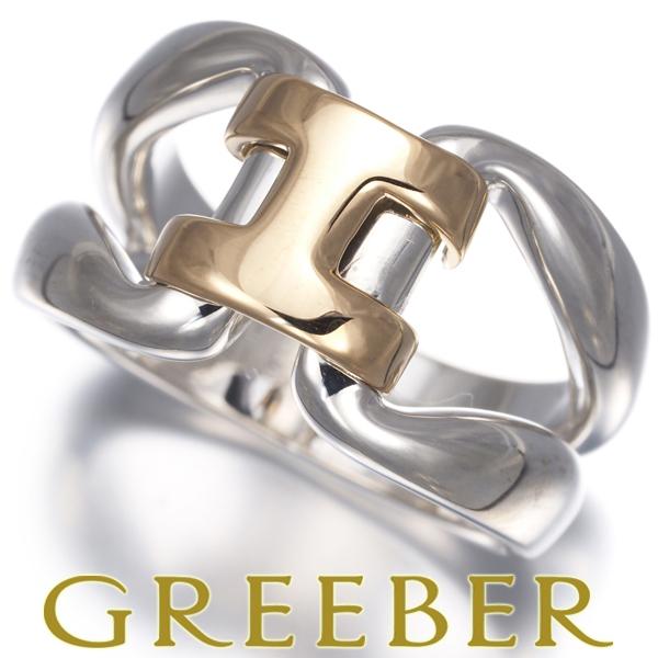 HERMES（エルメス） リング ヒストリー 55号 シルバー 925/K18YG 指輪