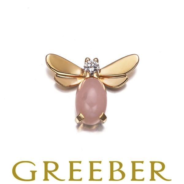 CHAUMET（ショーメ） ピアス ピンクオパール アトラップモワ 蜂