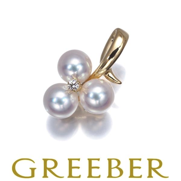 MIKIMOTO（ミキモト） ペンダントトップ パール 真珠 5.1mm ダイヤ