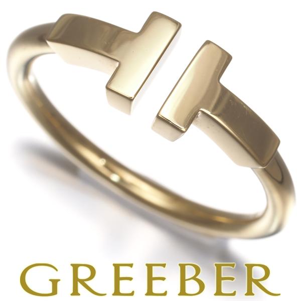 TIFFANY&Co.（ティファニー） リング Tワイヤー 11.5号 K18YG 指輪 BLJ