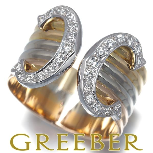 Cartier（カルティエ） リング ダイヤ ダイヤモンド 2C ドゥーブルC C2