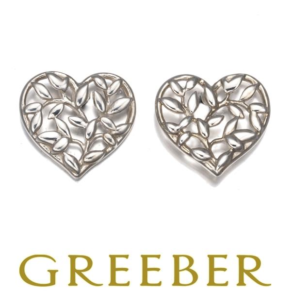 TIFFANY&Co.（ティファニー） ピアス オリーブリーフ ハート シルバー