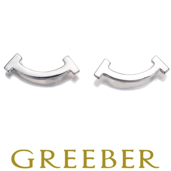 TIFFANY&Co.（ティファニー） ピアス Tスマイル K18WG BLJ