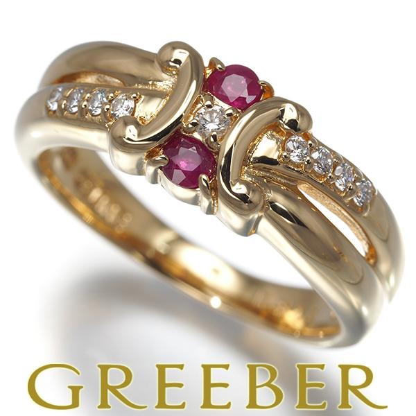 CELINE（セリーヌ） リング ルビー 0.18ct ダイヤ ダイヤモンド 0.10ct