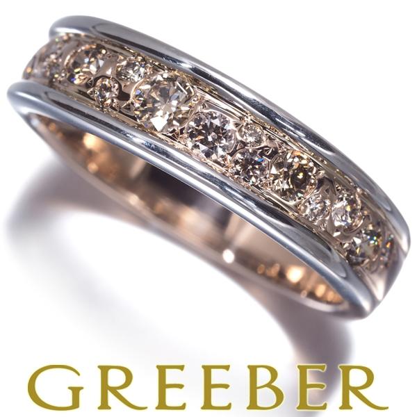 カシケイ リング ダイヤ ダイヤモンド 0.50ct メランジェ 17号 K18PG