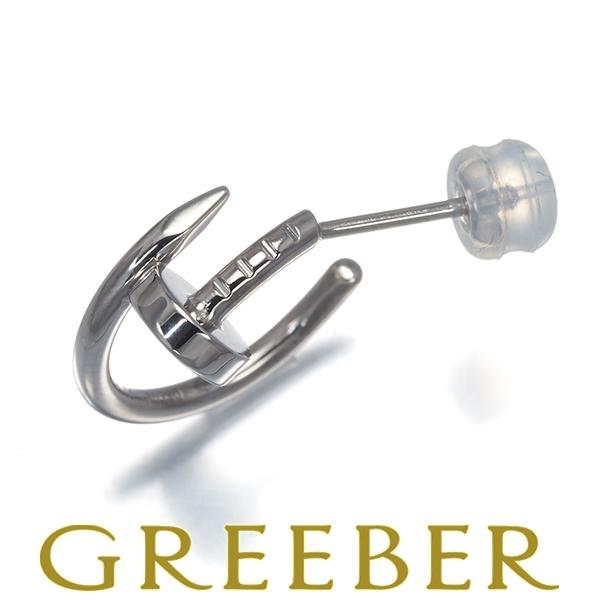 Cartier（カルティエ） ピアス ジュストアンクル フープ 片耳 K18WG