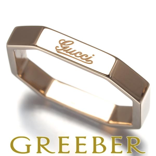 GUCCI（グッチ） リング オクタゴナル 11号 K18PG 指輪 BLJ