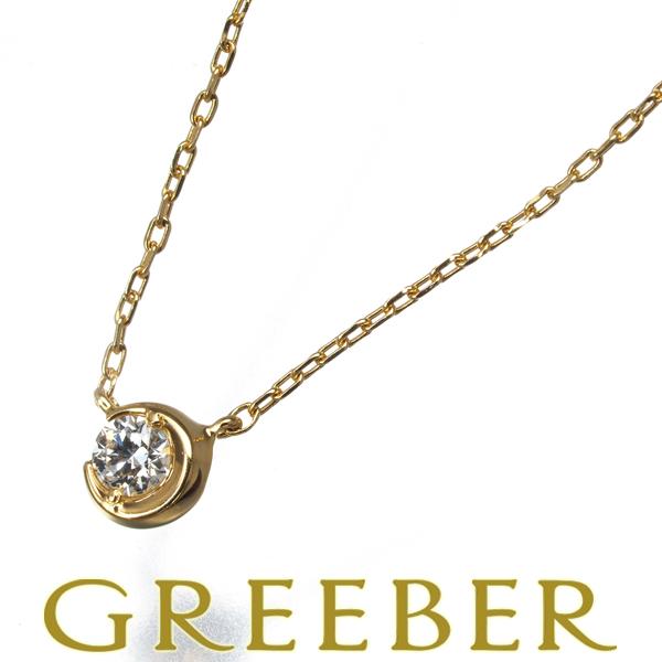 Star Jewelry ムーンセッティングダイヤネックレス0.04ct STAR JEWELRY（スタージュエリー） ネックレス ダイヤ ダイヤモンド