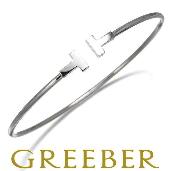 TIFFANY&Co.（ティファニー） ブレスレット Tワイヤー ナロー バングル