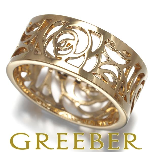 CHANEL（シャネル） リング カメリア ミディアム 53号 K18YG 指輪 BLJ