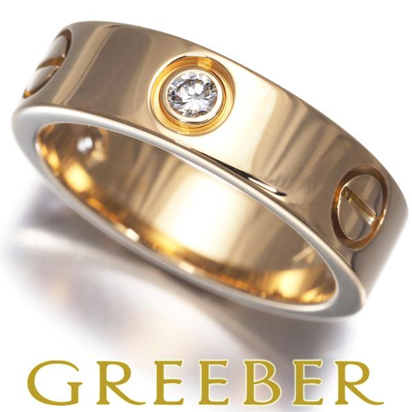 Cartier（カルティエ） ラブリング ダイヤ ダイヤモンド ハーフ 3P 53
