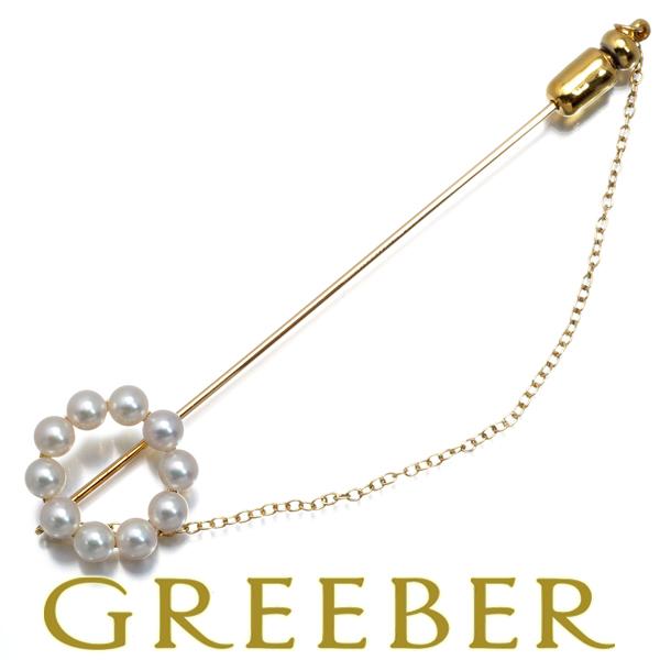 MIKIMOTO（ミキモト） ブローチ パール アコヤ真珠 4.5-4.9mm サークル