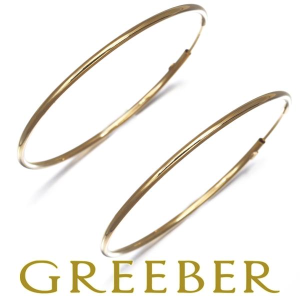 スタージュエリー K18YG フープピアス 両耳用 STAR JEWELRY（スタージュエリー） ピアス フープ K18YG BLJ/GENJ