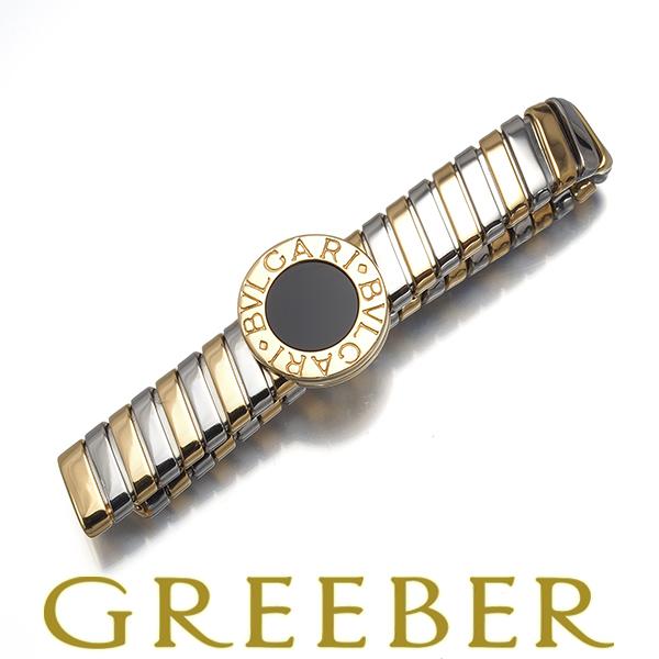 BVLGARI（ブルガリ） ネクタイピン オニキス トゥボガス K18YG/SS BLJ