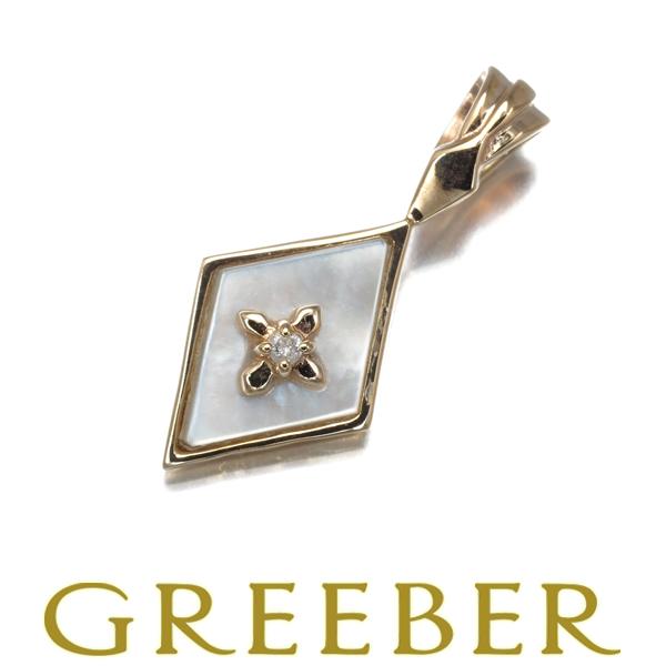 美品 agete アガット PG 透かし ダイヤモンド入り ネックレトップ agete アガット ダイヤモンド チャーム K10 PG レース 透かし ミル打ち