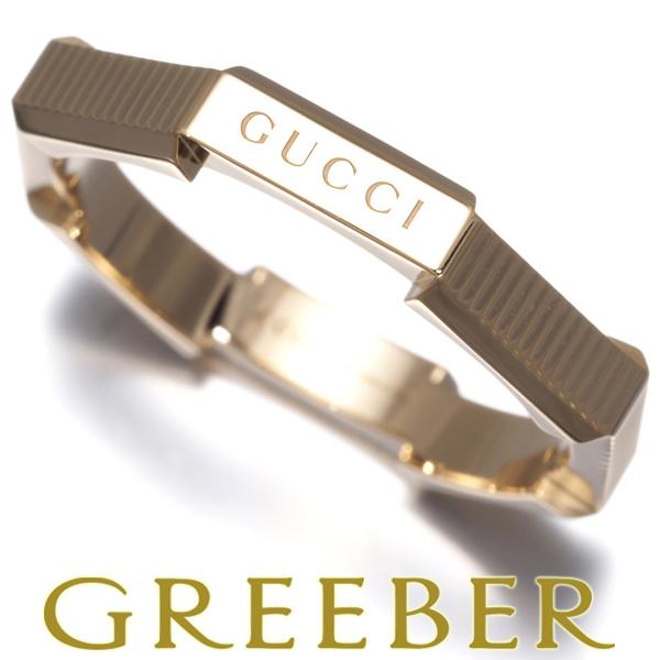 GUCCI（グッチ） リング リンクトゥラブ ストライプ 20号 K18YG 指輪
