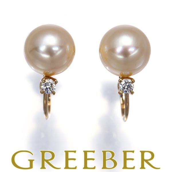 MIKIMOTO（ミキモト） イヤリング パール 真珠 7.1-7.2mm ダイヤ