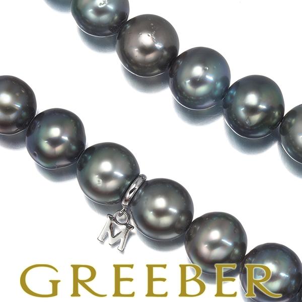 MIKIMOTO（ミキモト） ネックレス ブラックパール 真珠 8.3-11.3mm