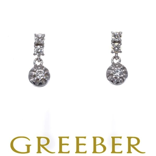 4℃ K18WG ダイヤ　ピアス STAR JEWELRY（スタージュエリー） ピアス ダイヤ ダイヤモンド 0.04ct