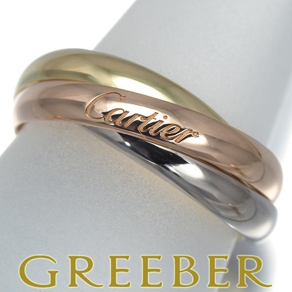 Cartier（カルティエ） トリニティ リング スリーカラー SM 48号 K18YG